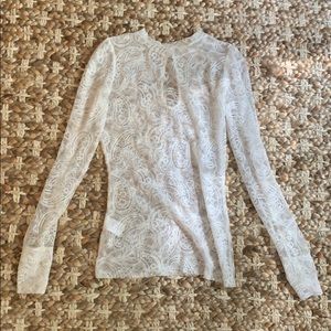 For Love & Lemons lace top